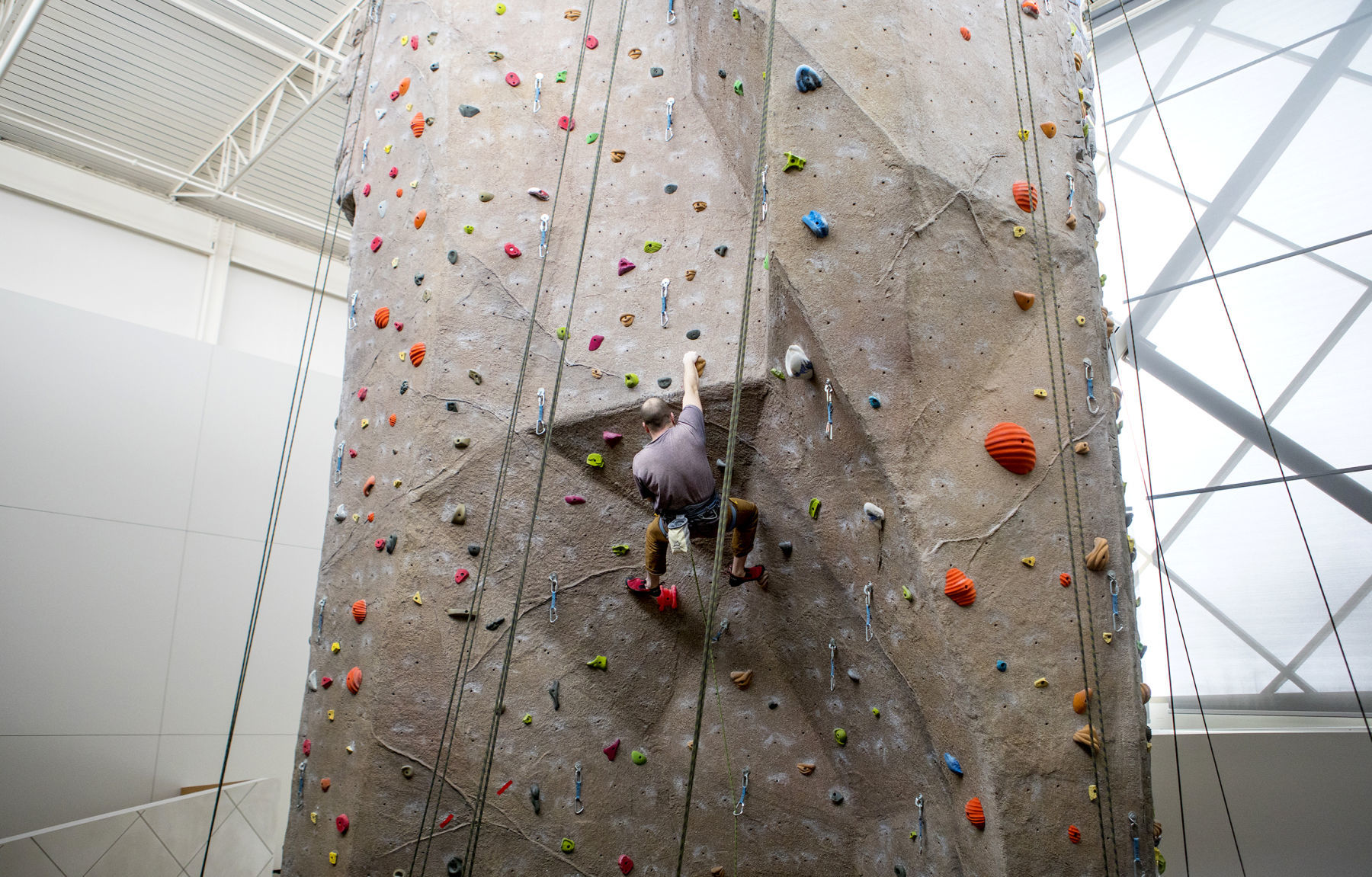 Rock climbing competition